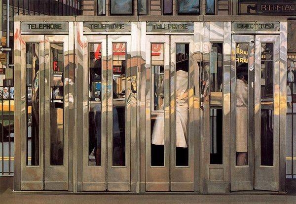 Cabinas telefónicas (Richard Estes)